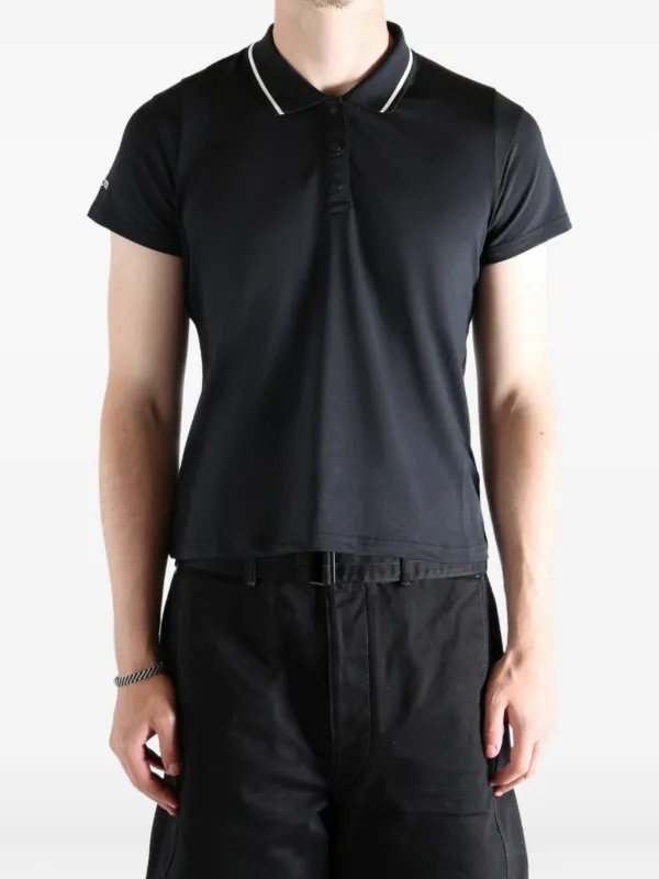 Malbon Golf logo-print Polo Shirt | Black | FARFETCH