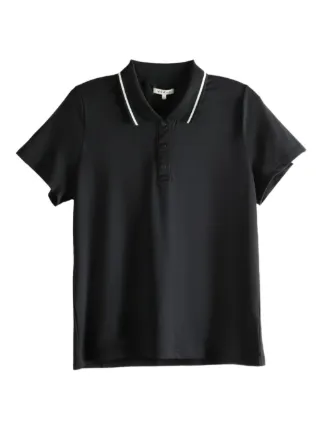Malbon Golf logo-print Polo Shirt | Black | FARFETCH
