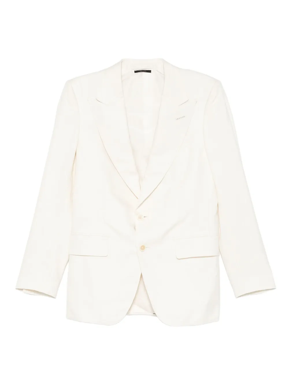 TOM FORD side-strap single-breasted suit | White | Image 1
