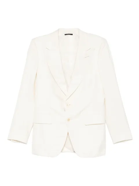TOM FORD side-strap single-breasted suit