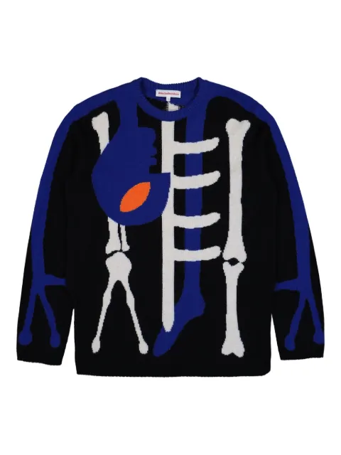Walter Van Beirendonck Skeleton jumper