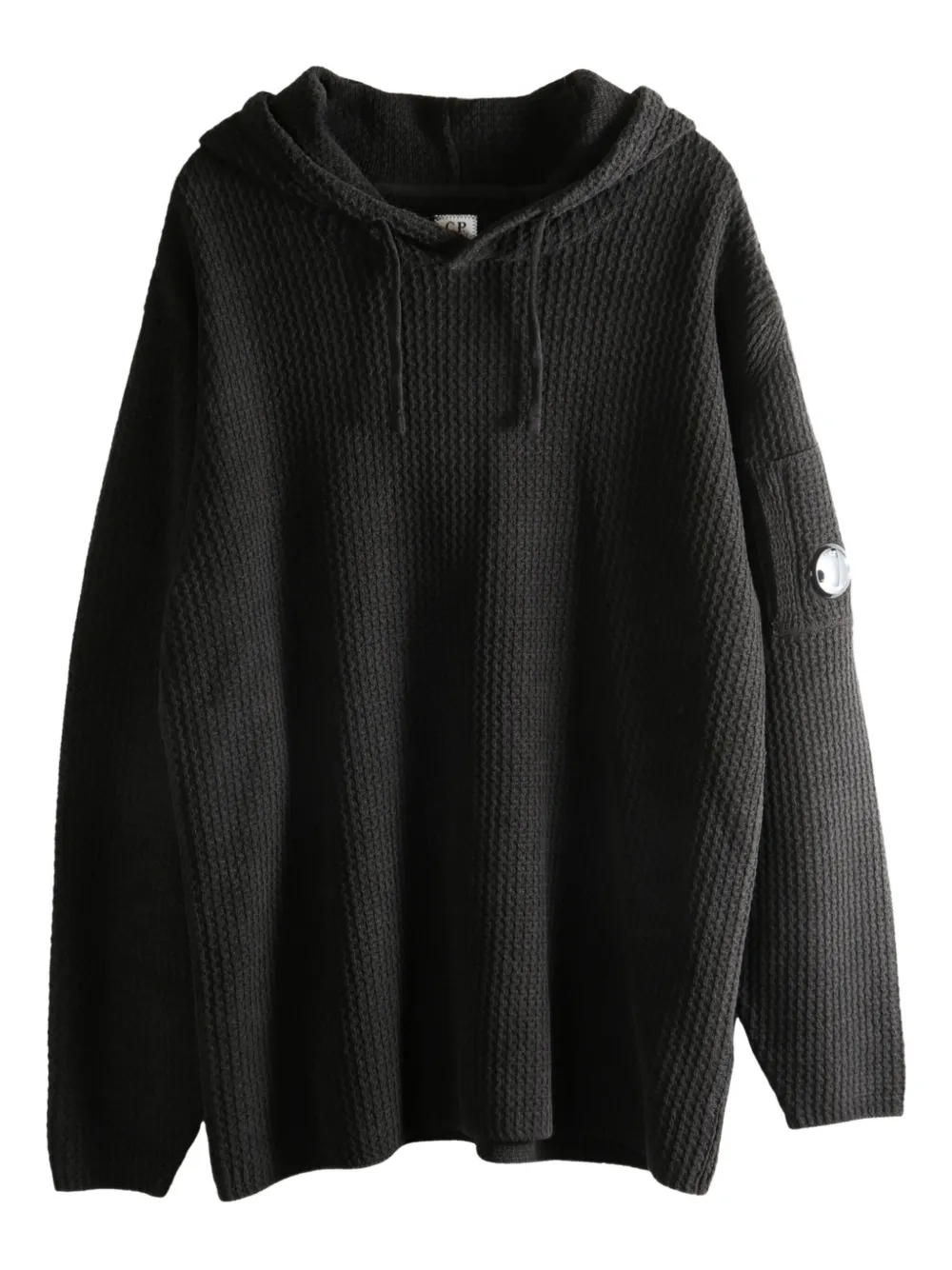 C.P. Company Lens-detail hoodie | Black | Image 1