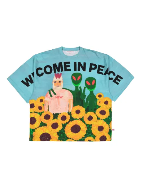 Walter Van Beirendonck "We Come In Peace" T-shirt