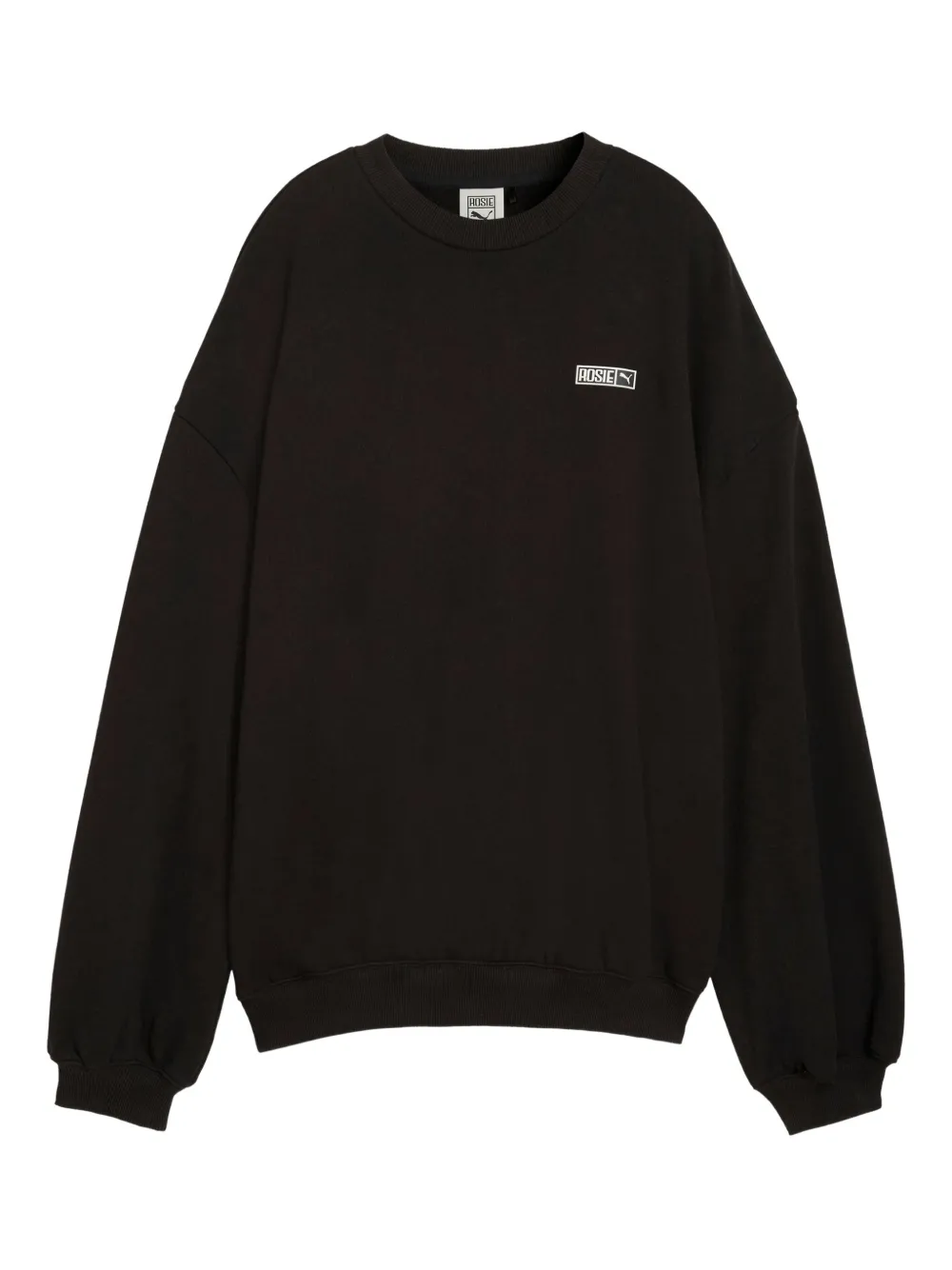 Puma X Rosé Crew-neck Sweatshirt In Black