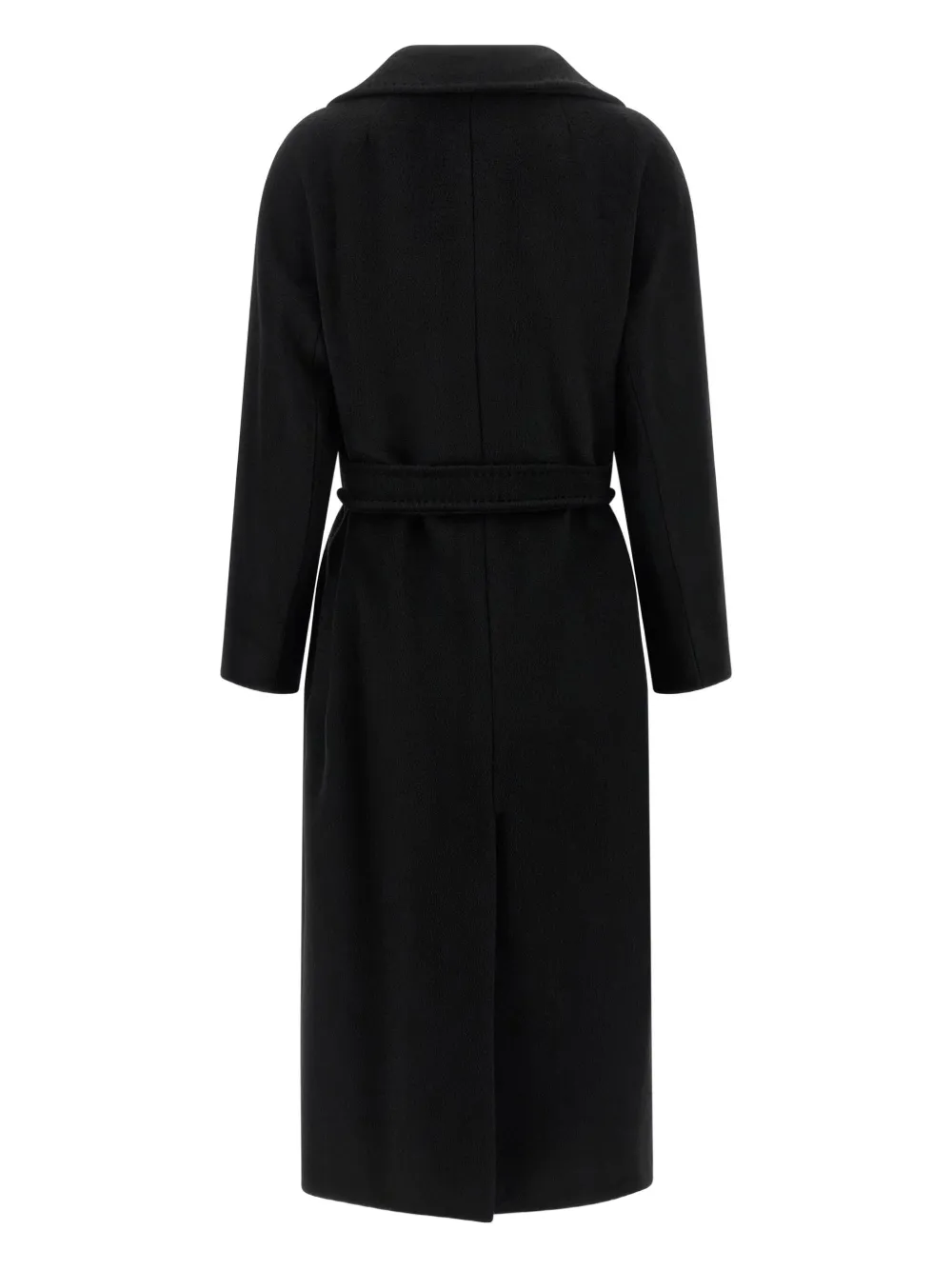 Weekend Max Mara Tempera Belted Trench Coat In Black