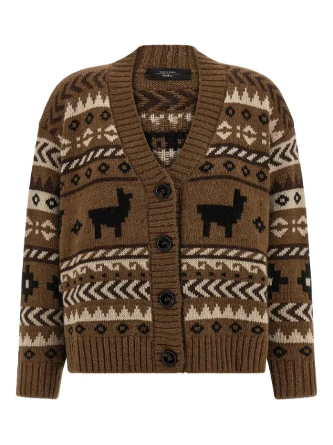 Weekend Max Mara Ovatta jacquard cardigan