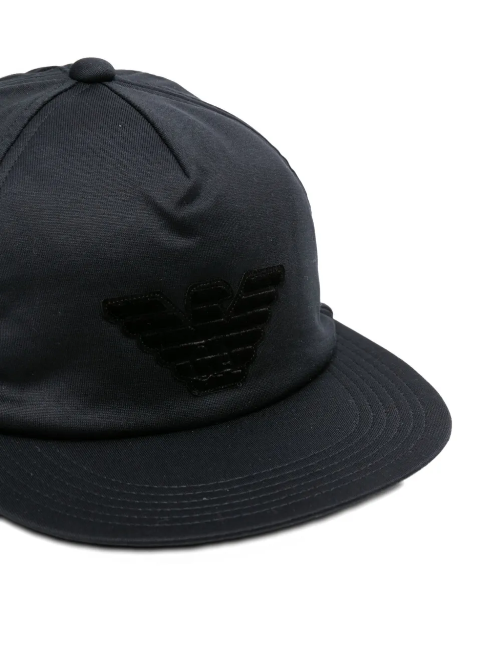 Emporio Armani Baseball Eagle Hat Accessories In Black
