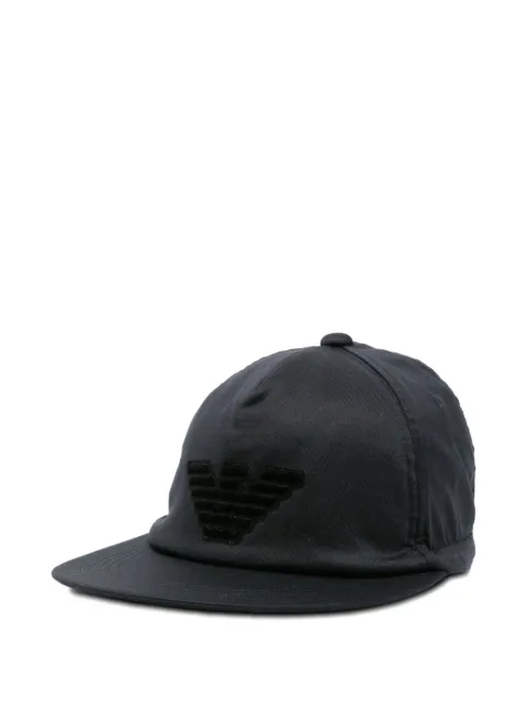 Emporio Armani logo-patch baseball cap