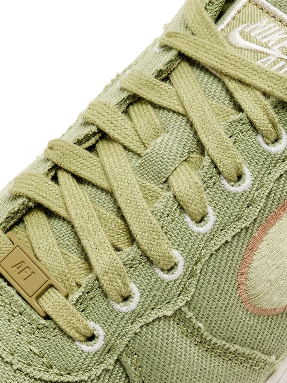 Nike Sneakers met borduurwerk Groen