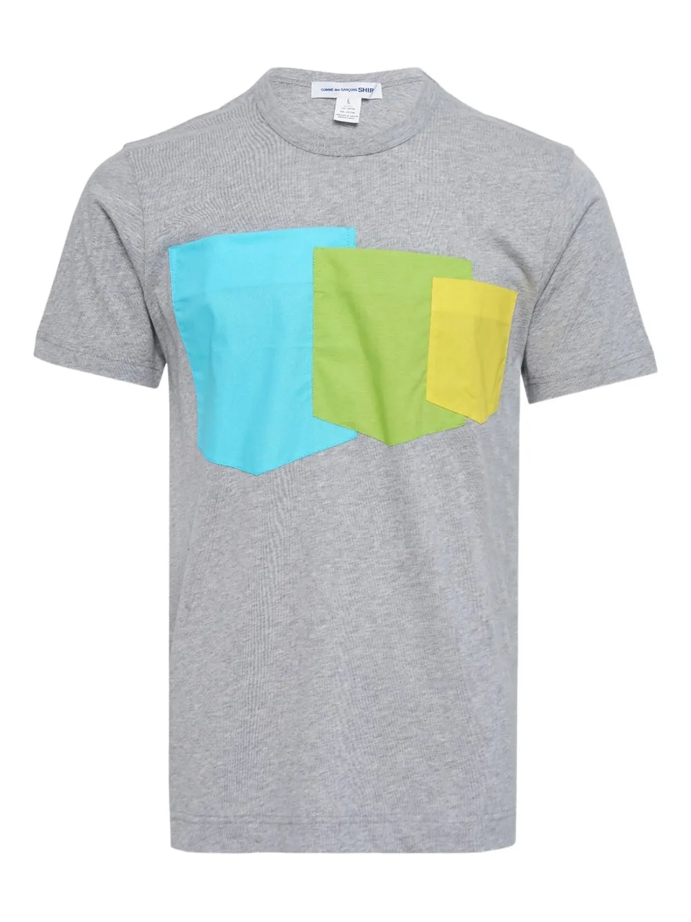 Comme Des Garçons Shirt patch-pocket T-shirt – Grey