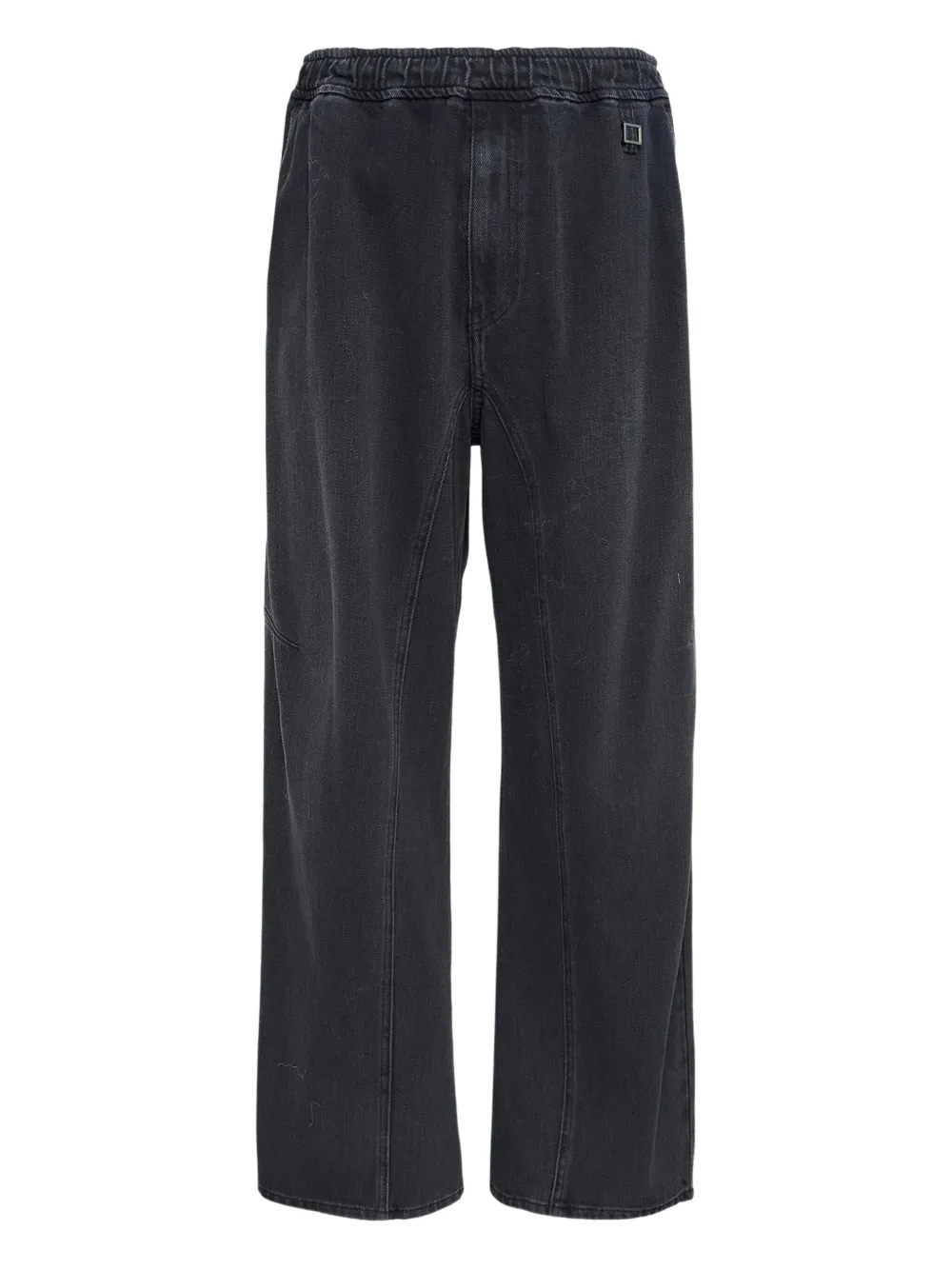Wooyoungmi Elasticated-waist Jeans In Black