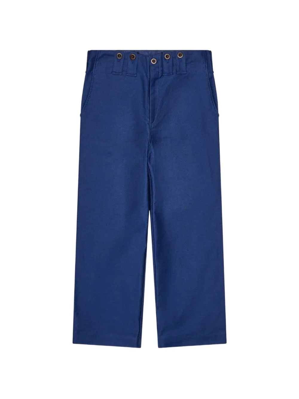 Junya Watanabe button-detail straight-leg trousers - Blu