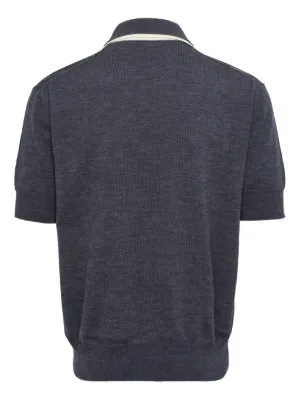 jil sander ニットポロ　ガーメントダイ Jil Sander ポロシャツ メンズ通販 - FARFETCH