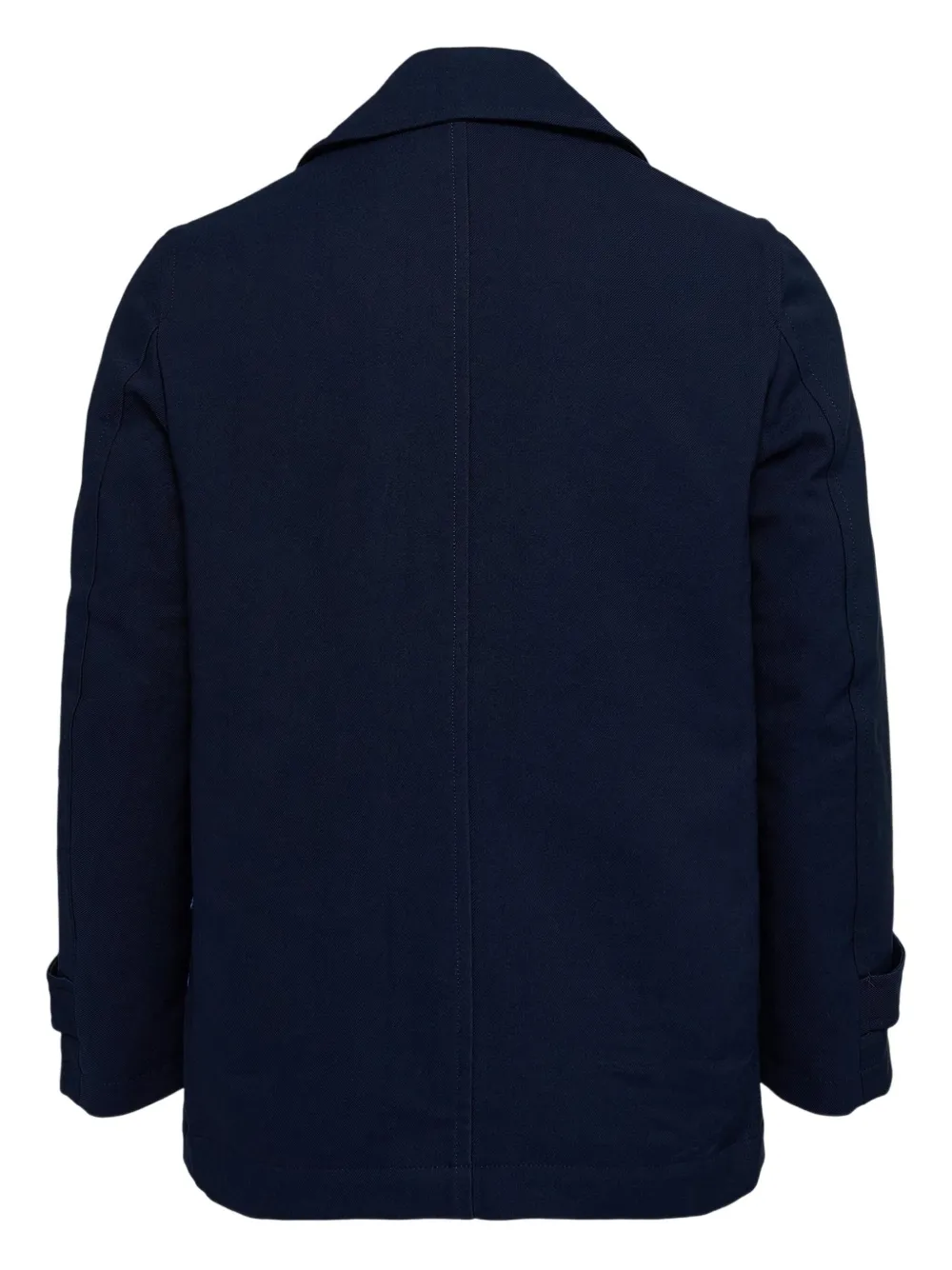 Comme Des Garçons Shirt Jack met dubbele rij knopen Blauw