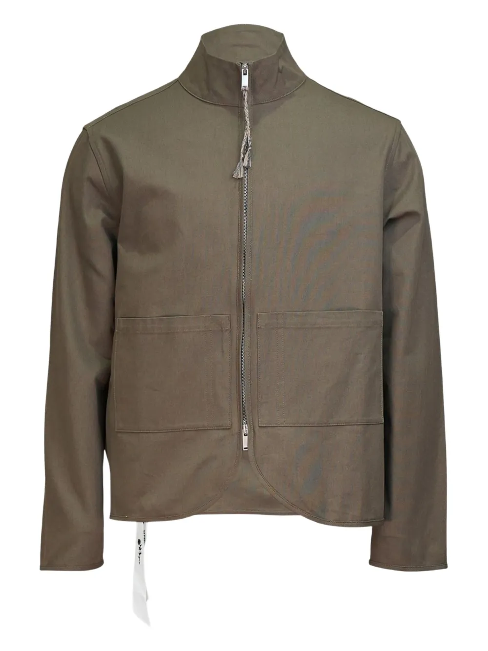 Diomene zip pocket jacket | Brown | Image 1