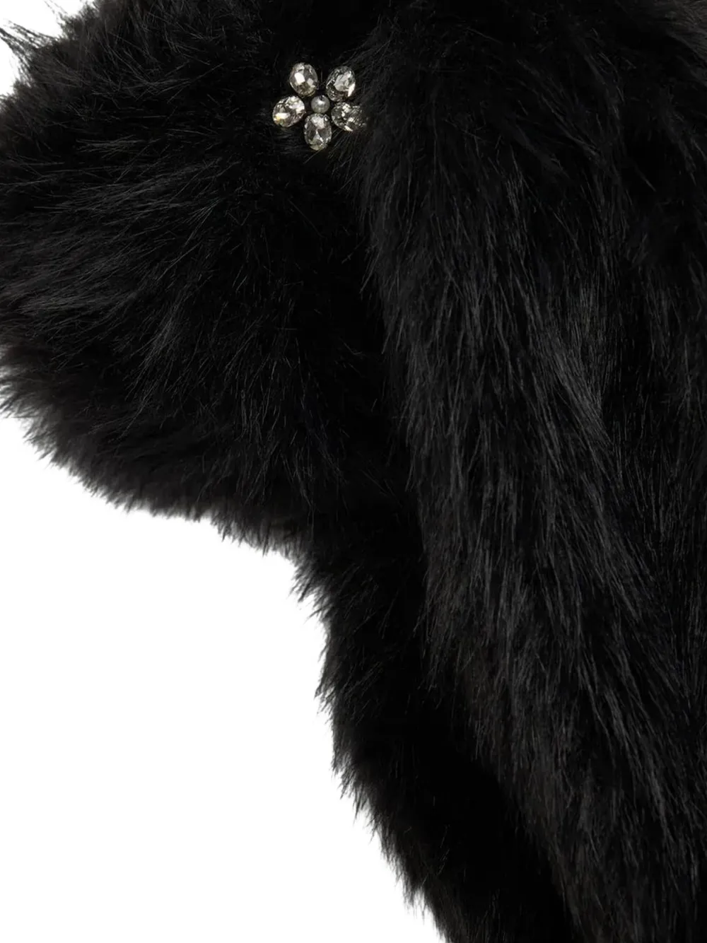 Simone Rocha flower-embellished scarf | Image 2