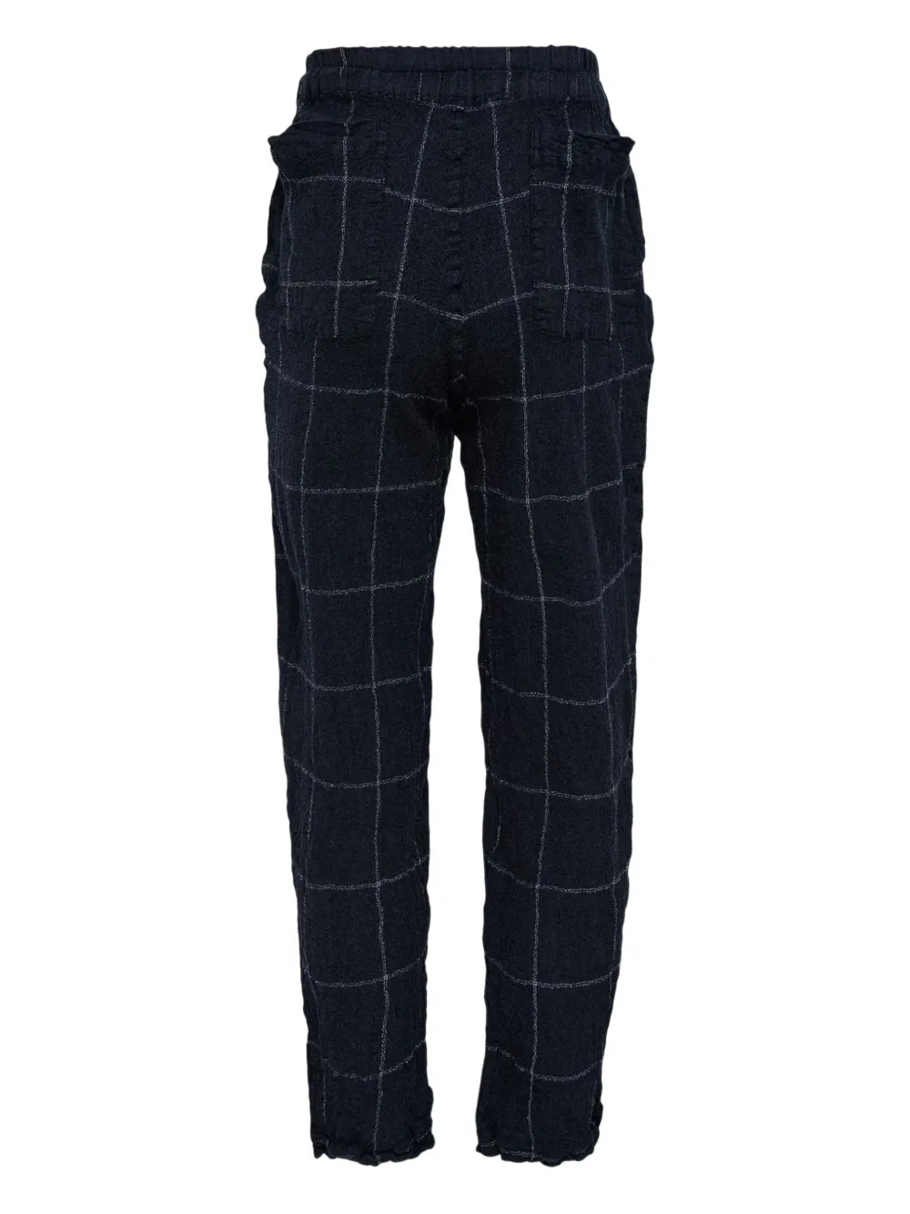 Comme Des Garçons Shirt checked trousers - Grijs