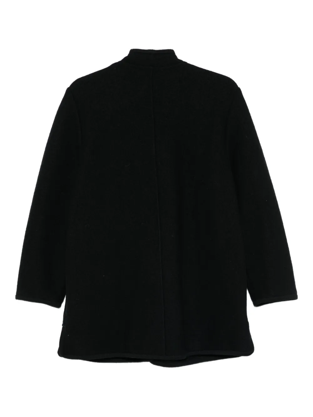 Pre-owned A.n.g.e.l.o. Vintage Cult 1990 Virgin Wool Jacket In Black