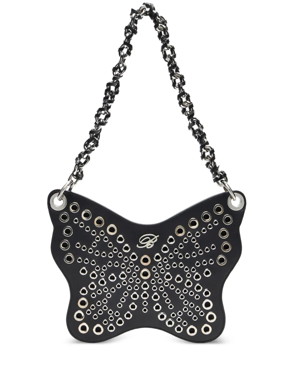 Blumarine butterfly-shape shoulder bag | Black | Image 1