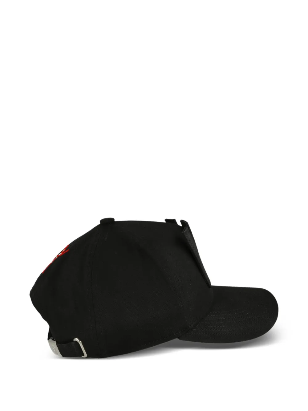 Walter Van Beirendonck W letter-appliqué Cap | Black | FARFETCH