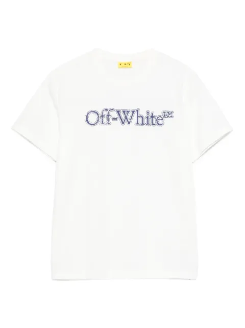 Off-White Kids logo-print t-shirt