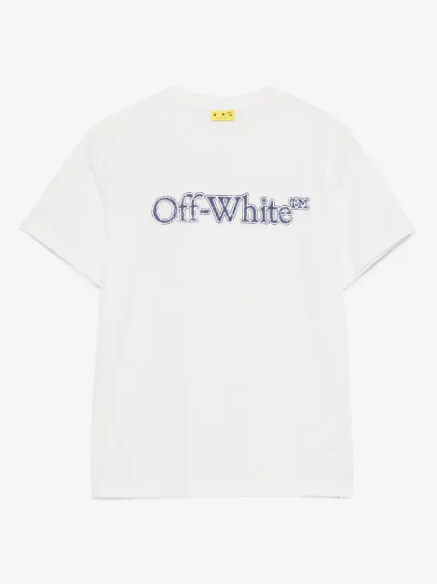Off-White Kids logo-print t-shirt
