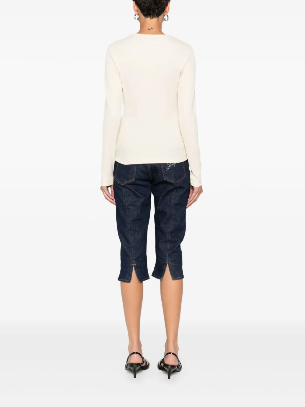 Stine Goya Top met kettingdetail Wit