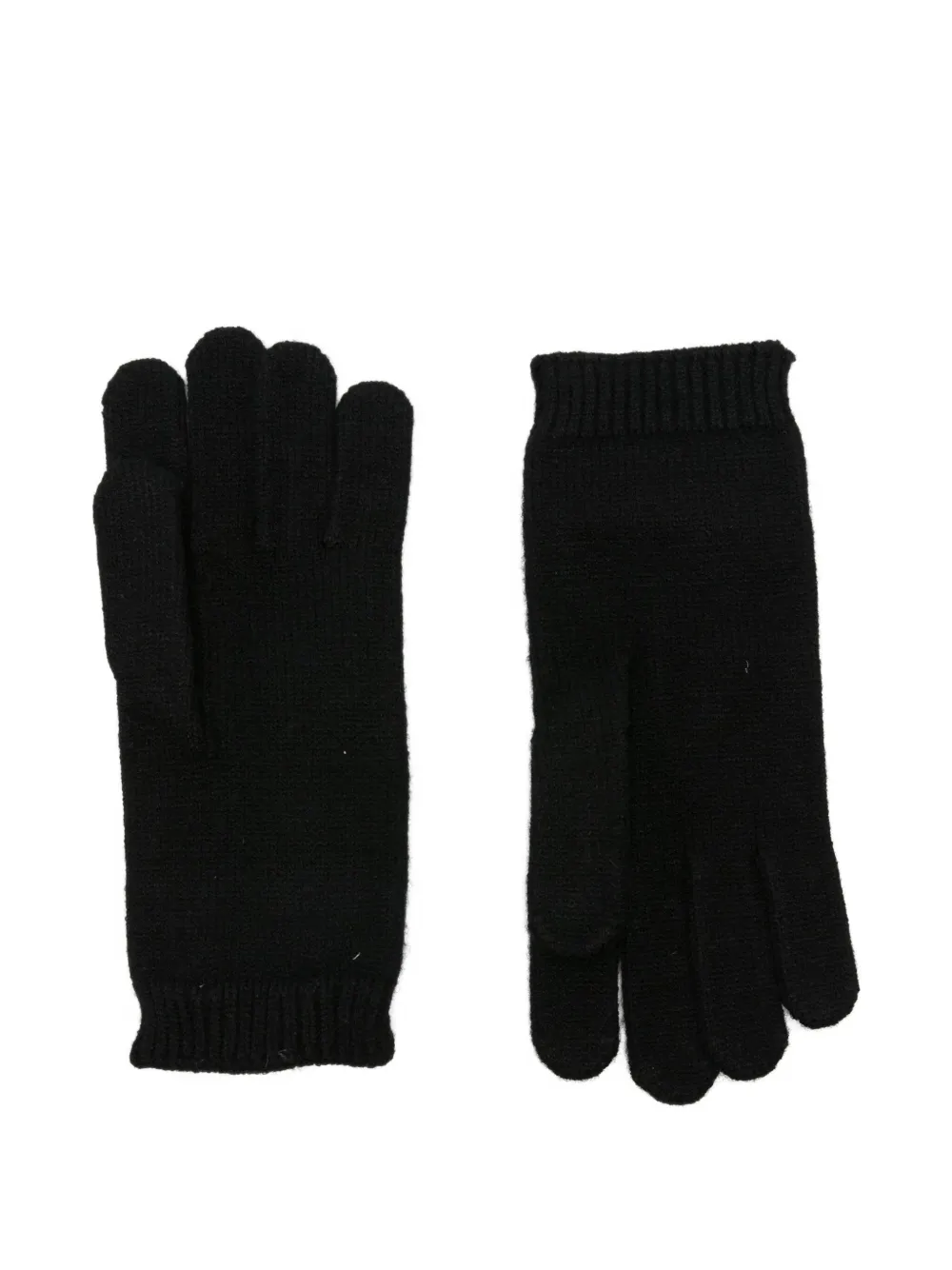 TWINSET Kids Handschoenen met logodetail - Zwart