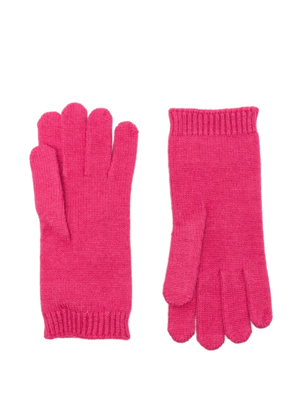 TWINSET Kids Handschoenen met logo-jacquard - Roze