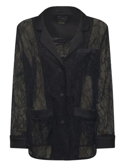 PINKO lace pocketed jacket