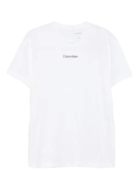 Calvin Klein Camiseta canelada com logo