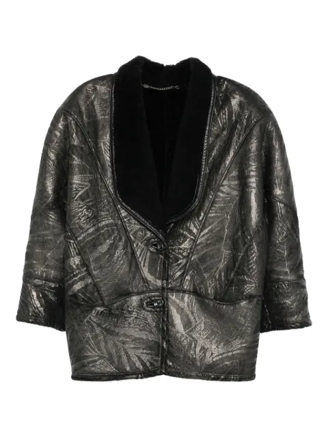 A.N.G.E.L.O. Vintage Cult 1980s leaf-print coat