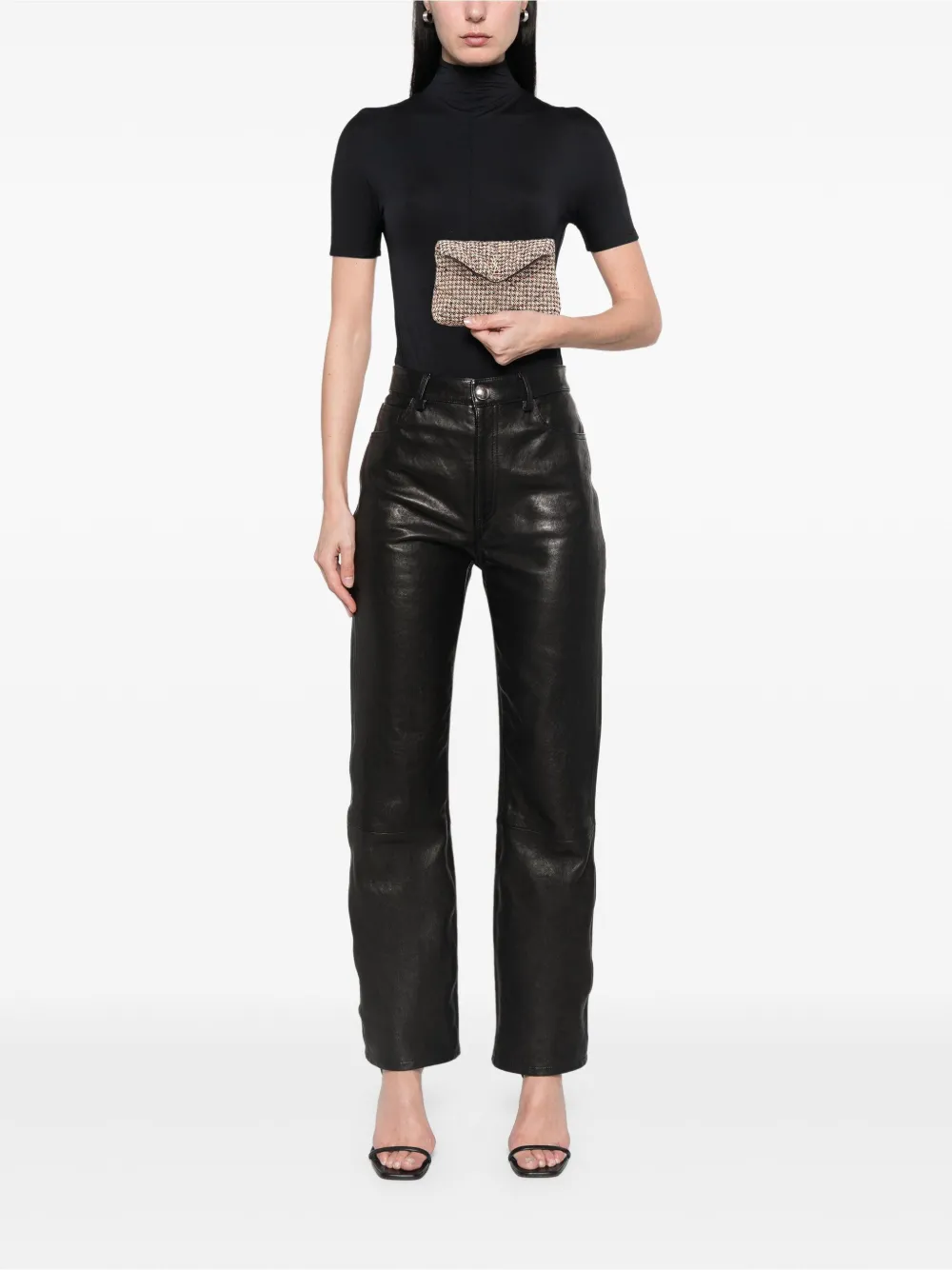 Saint Laurent Pre-Owned 2021 Small Tweed Loulou Puffer clutch bag | Pre-Owned | Image 2