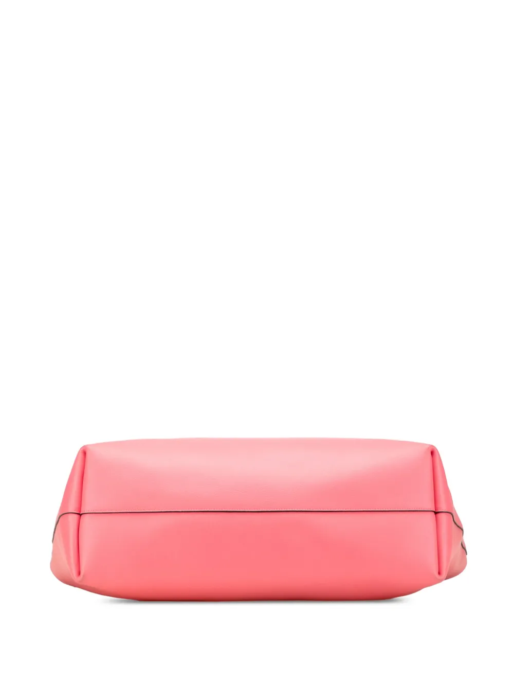 Pre-owned Saint Laurent 2015 Large Leather East West Shopping Tote Bag In Pink