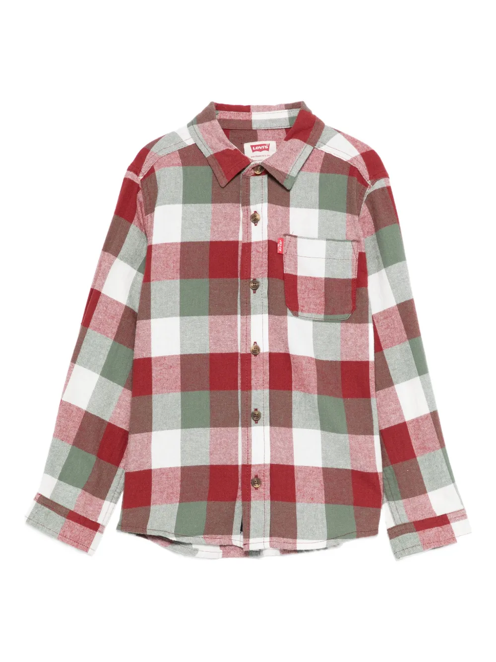 Levi's Kids チェック シャツ - レッド Levi's Kids チェック シャツ - レッド