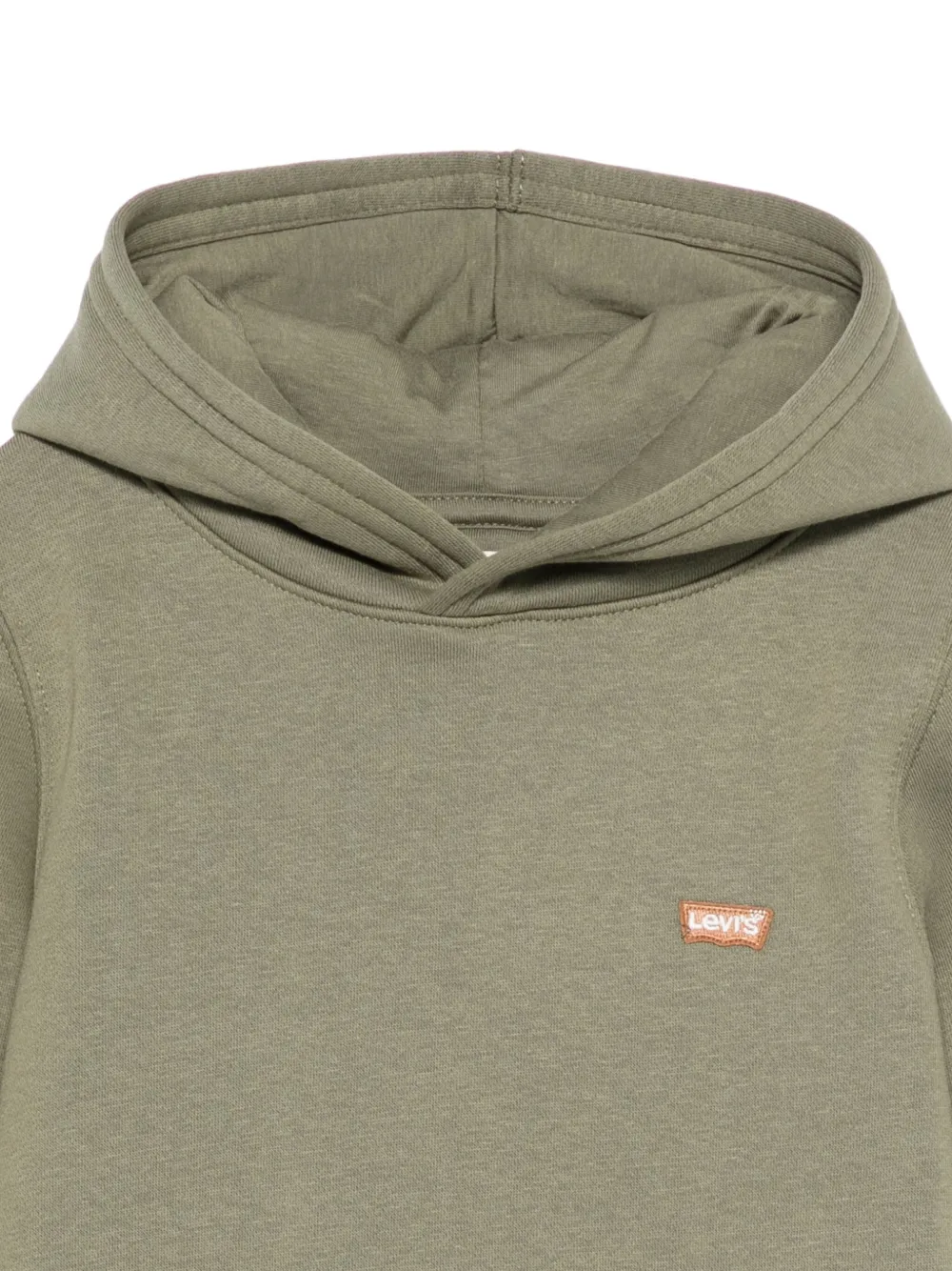 Levi's Kids Katoenen hoodie Groen