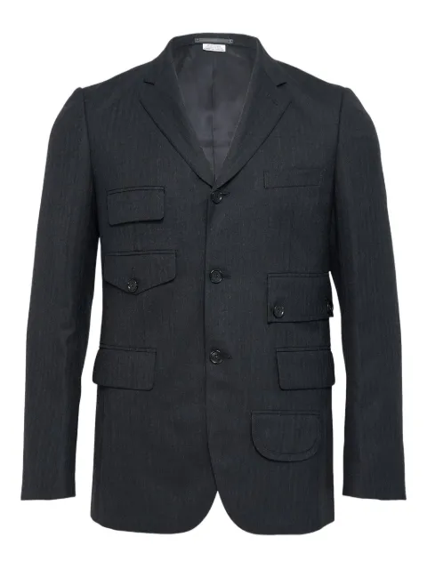 Comme des Garçons Homme Deux single-breasted multi-pocket blazer