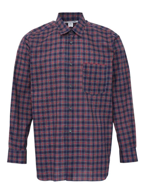Comme Des Garçons Shirt plaid chest-pocket shirt