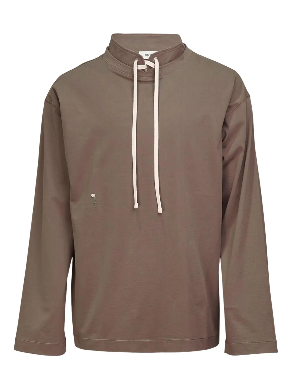 Diomene drawstring sweatshirt | Brown | Image 1