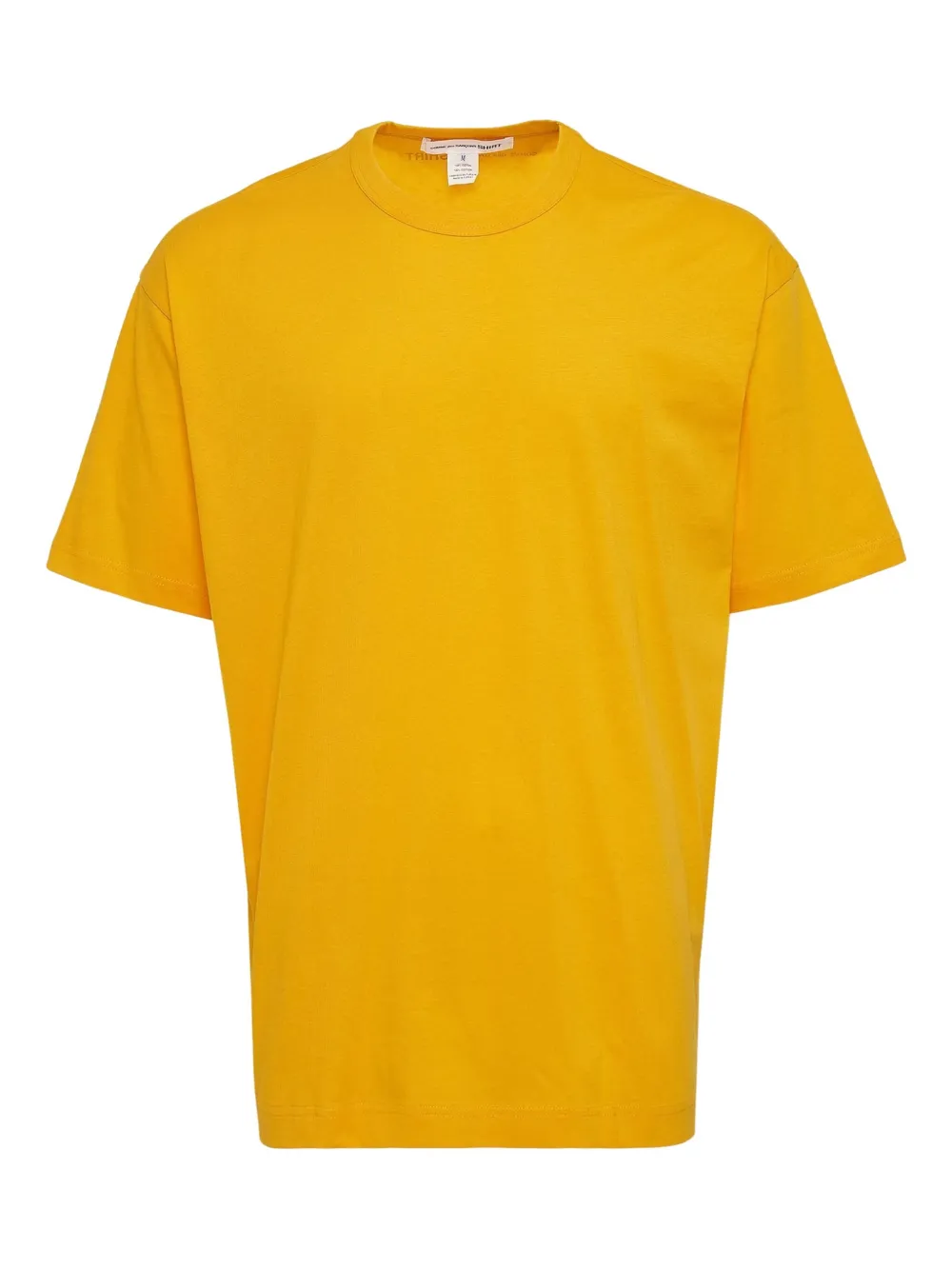 Comme Des Garçons Shirt playera con cuello redondo | amarillo | Image 1