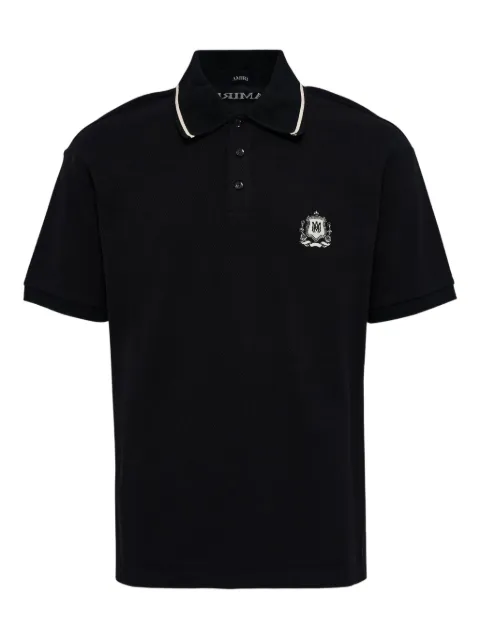 AMIRI playera tipo polo MA Crest