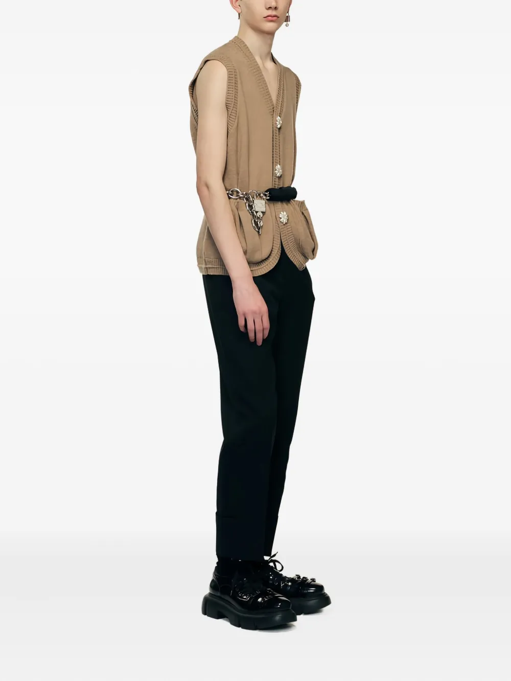 Simone Rocha cuffed trousers | Tapered Pants | Image 2