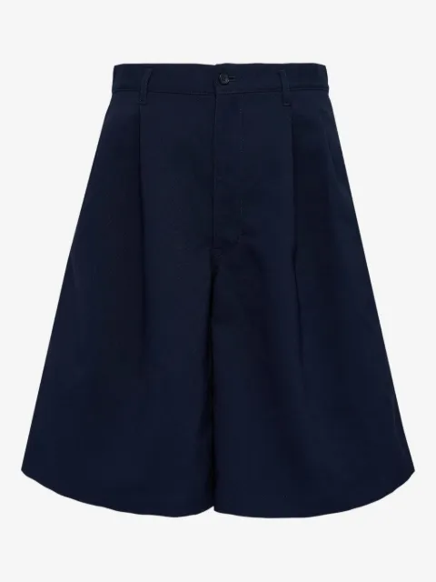 Comme Des Garçons Shirt shorts con bolsillos en contraste