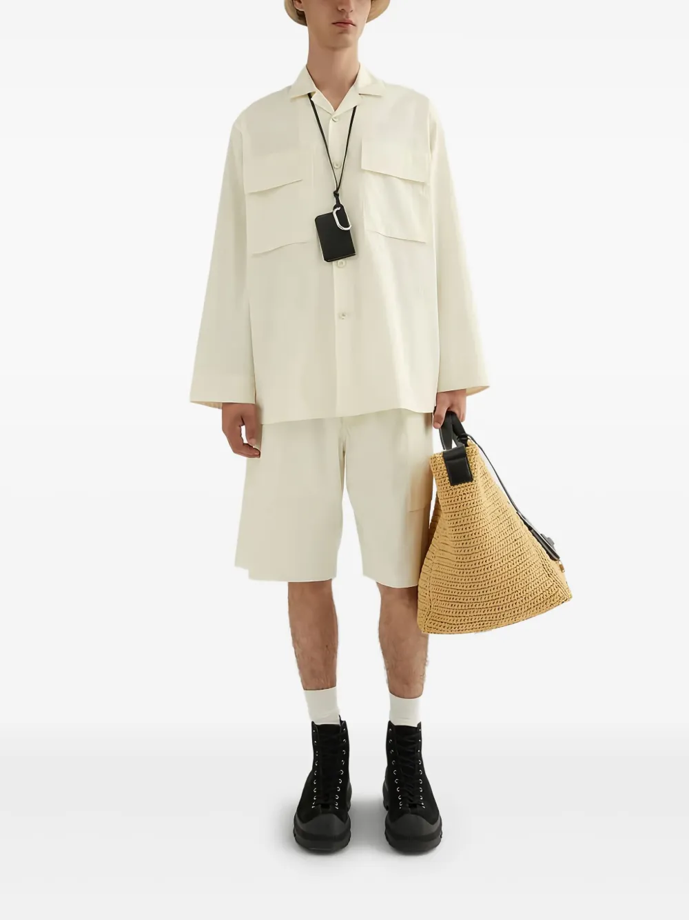 Jil Sander chemise à poches multiples | Image 2