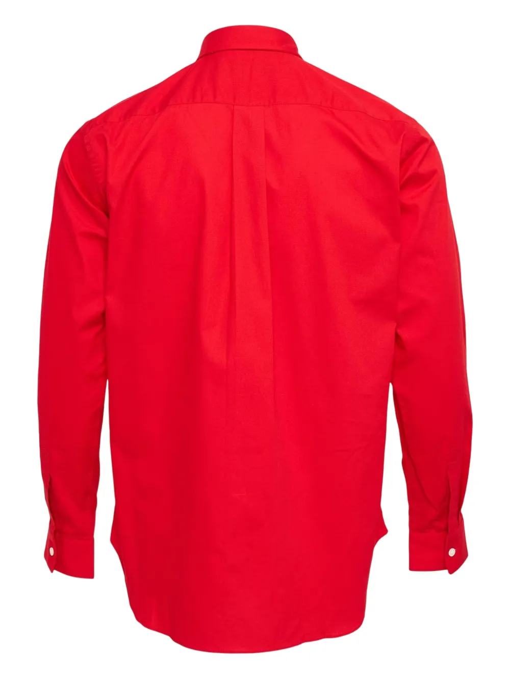 Comme des Garçons Homme Deux Broad katoenen overhemd - Rood