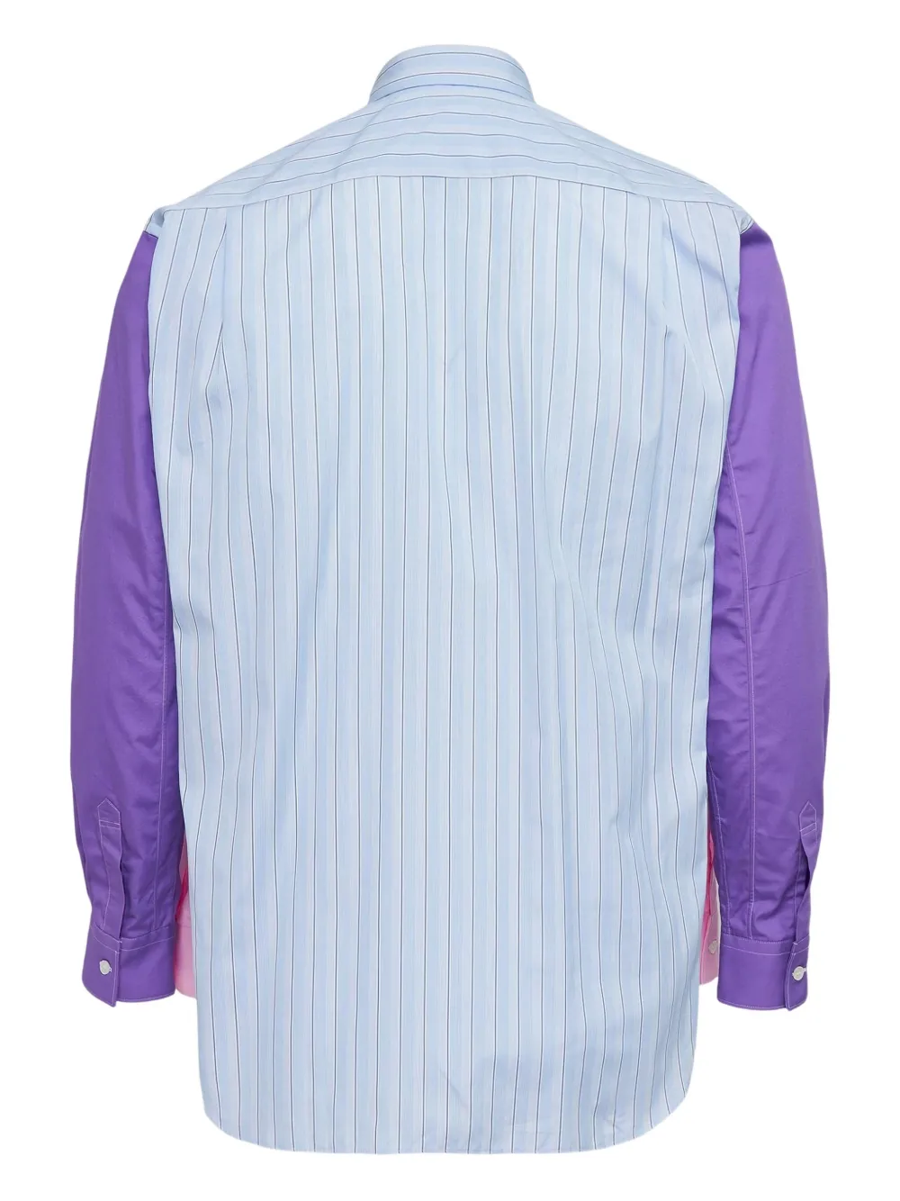 Comme Des Garçons Shirt Gelaagd overhemd - Blauw