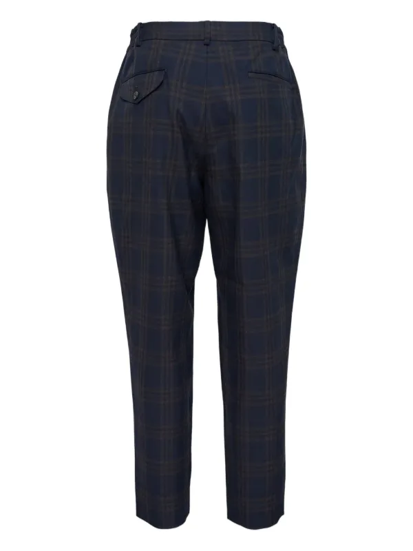 Comme des Garçons Homme Deux チェックパンツ Comme Des Garçons Homme Deux チェック パンツ | ブルー | FARFETCH JP