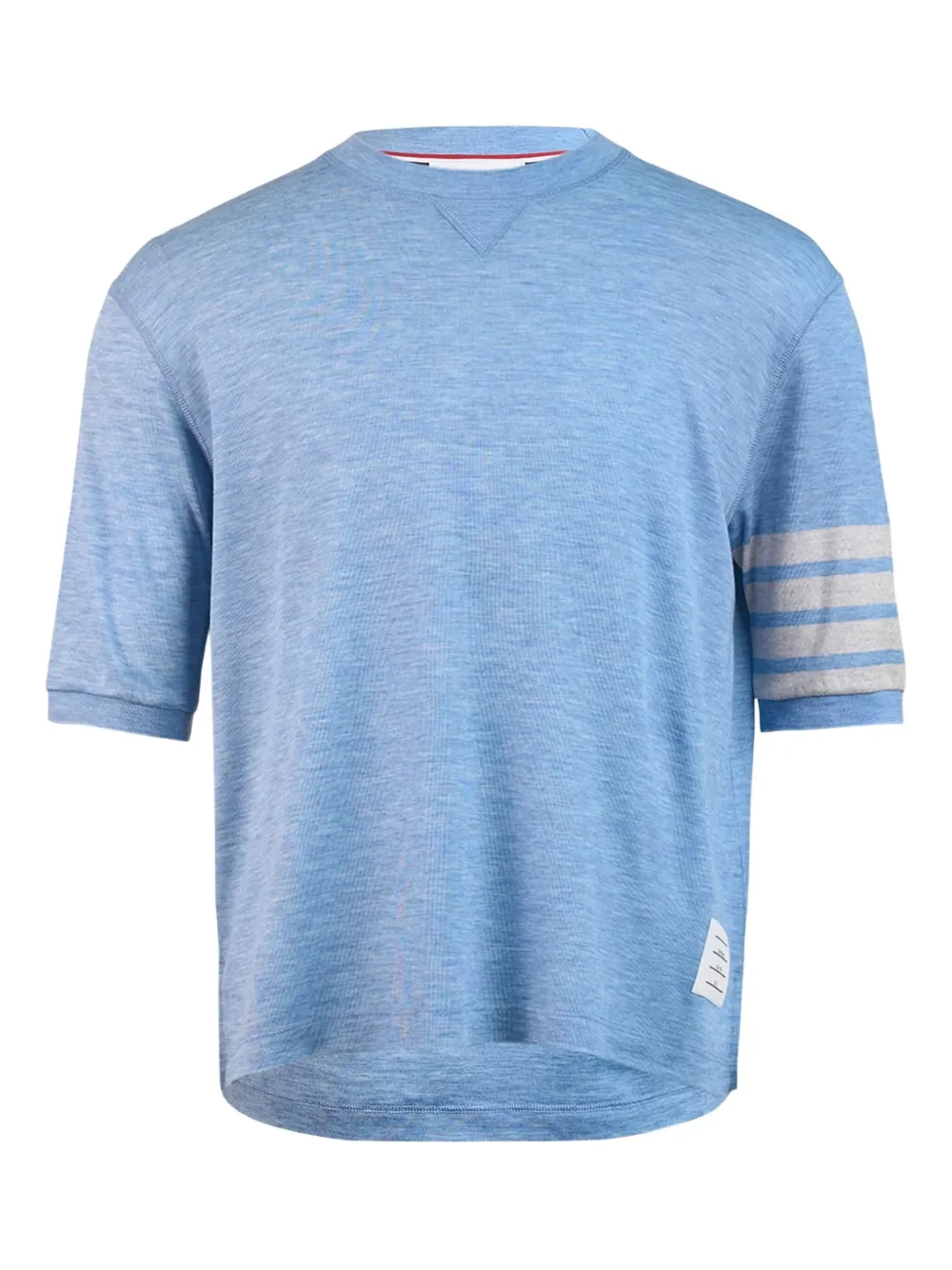 Thom Browne 4-Bar stripe T-shirt | Blue | Image 1