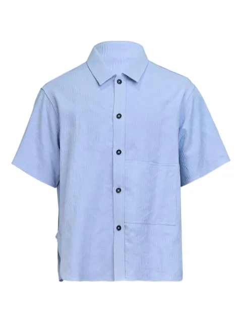 Diomene chest-pocket shirt