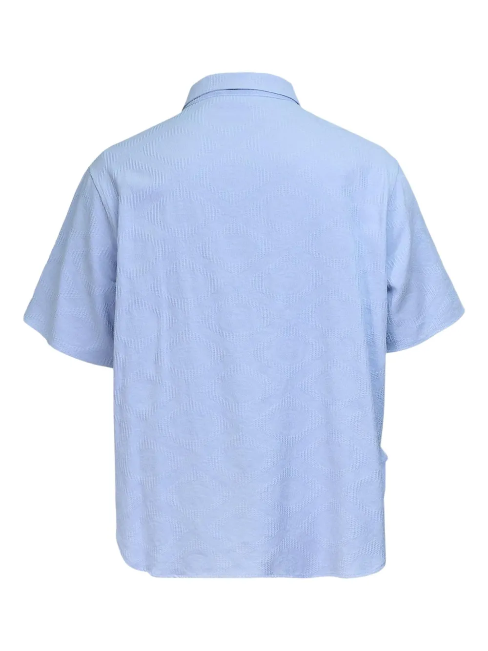 Diomene chest-pocket shirt - Blauw